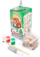 Набор ЛУЧ "Домик-светлячок" 35С 2331-08 (кр.акрил.,дерев.загот.,гель с блёст.,кисть,батарейки)