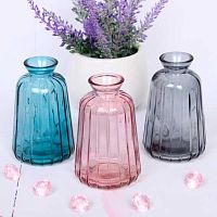 Ваза "Блум" 390-912 стекл.,6,5*11см