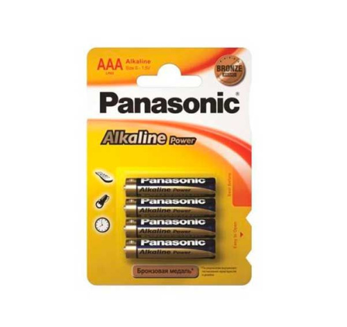 Батарейка Panasonic Alkaline LR6 BP4 + картинка