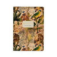 Тетрадь 40л. (клетка) BV "Fauna.Джунгли" 7-40-001/181 мел.карт.,мат.лам.soft touch,фольга