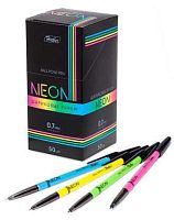 Ручка шар. ХАТ "Neon" 50072 синий, 0,7мм, карт.дисплее