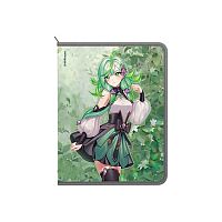Папка д/тетрадей А4+ EK "Manga (Pistachio)" 61192 пластик,550мкм,на молн.