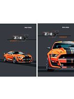 Блокнот А7  48л. Проф-Пресс "Крутая тачка" Б48-4712 склейка,цв.мел..обл.,блок-офсет