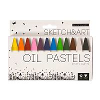 Пастель масляная 12цв. BV Sketch&Art 31-0006 к/к