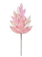Украшение НГ ФЕНИКС "Ветка розовая" 92388 полиуретан,1,4*9*45см