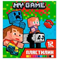 Пластилин 12цв.,240гр. CENTRUM "My Game" 77342 стек,к/к