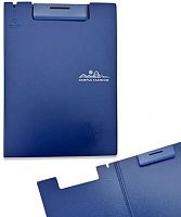 Папка-клипборд А4 INTELLIGENT DK-84 тёмно-синий,с доп.створкой