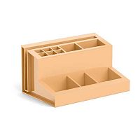 Подставка д/пиш.принадл. EK "Leader. Powder" 55797 бежевая