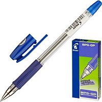 Ручка масл. шар. PILOT BPS-GP-EF-L (60857) синяя,0,5мм,лин.письма 0,25мм,резин.манж.