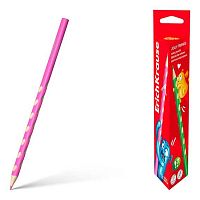 Карандаши 12цв. EK "Jolly Friends" 63600 эргоном.,трёхгр.,гриф.3мм