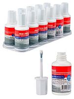 Коррект. жидкость 20мл Проф-Пресс КЖ-3815 на спиртовой основе с кисточкой