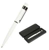 Ручка подар. шар. BV "Verona" 20-0243/13 синяя,1,0мм,бел.мет.корп.,метал.футл.