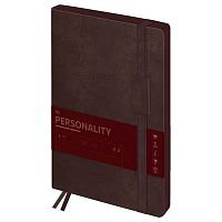 Ежедневник 2027г. А4 176л. BG кож.зам. "Personality. Mokko" 68233 тёмно-коричневый