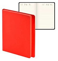 Ежедневник н/д А5 120л. BV кож.зам. "Magnet" 3-226/03 красн.,софт-тач,красн.срез,беж.бум.,магн.д/руч