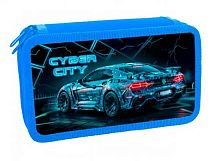Пенал 2отд. 190*110 ОНИКС ПКК-11-5 "Cyber city" (88188) л/т