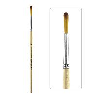 Кисть синтетика № 5 круглая Альбатрос