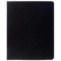 Тетрадь 48л. (клетка) ХАТ "Чёрная" 34810 дизайн.карт.,скругл.углы 095490