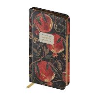 Ежедневник н/д А6  64л. BV кож.зам. "Flora. Гранат" 3-813/02 зол.срез,беж.бум.,линейка