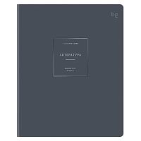 Тетрадь предм. 48л. BG "Color object-Литература" 09162 soft-touch лам.,тисн.фольг.(линейка)