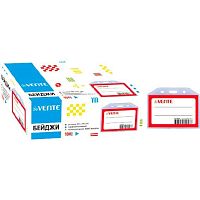 Бейдж deVENTE 96*76мм 4010806 прозр.,горизон.,полипропилен,1000мкм