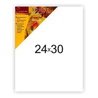 Холст грунт. на подрамнике 24*30см ЗХК "Сонет" E5309-P-24x30cm хлоп.100%,280г/м2,мелк.зерн.