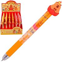 Ручка гелевая авт. "Пиши-Стирай" КОКОС JIANDAN "Capybara" 252112 синяя,0,5мм,игольч.,асс.