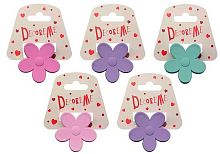 Заколка д/волос "Крабик" 2-718/46 5см, 1шт., 5цв.