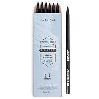 Карандаш угольный МАЛЕВИЧЪ 810013 монолит средний