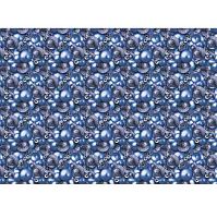 Бумага упак. 50*70см "Волшебные шары" сапфир (1лист) 214-511