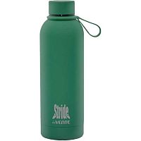 Бутылка-термос 500мл deVENTE "Stride Olive Grove" 8090592 олив.мат.,нерж.сталь,силикон.ручка