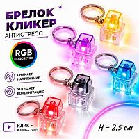 Брелок-кликер "Клавиша" Кбр499 H-81025-11(1кнопка,подсветка) 