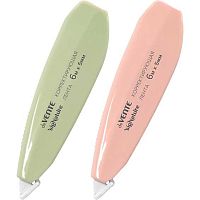 Коррект. лента deVENTE 5мм* 6м 4062513 "sigNATURE" оливковый,пудрово-роз.,фронт.аппл.,карт.бл.