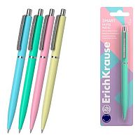 Ручка авт. масл. шар. EK Smart Matic Pastel  61094 синяя,0,7мм,Super Glide Technology