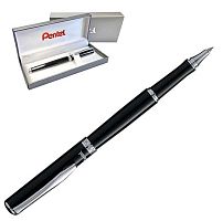Ручка-роллер подар. Pentel K611A-LR7CEBSET синяя,0,7мм,подар.футляр