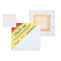 Холст на подрамнике 15*15см ЗХК "Сонет" E5305-B-15x15 хлоп.100%,380г/м2,сред.зерн.