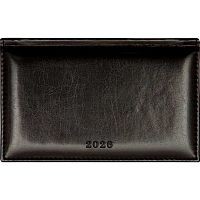 Планинг карм. 2026г. 155*95мм  64л. ATTOMEX кож.зам. "Visa" 2239662 чёрн.,спираль,бел.бум.