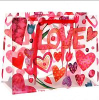 Пакет подар. "Радость-Любовь" 27*21*11см 775-0669