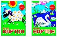 Картон белый А4  8л. АЛЬТ "Хобби Тайм" 11-408-269 в папке,асс.