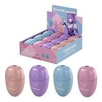 Точилка с контейнером 1отв. EK Eva "Manga" 60036 пластик,асс.