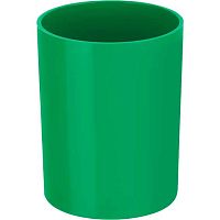 Подставка-стакан д/пиш.принадл. deVENTE 4104516 зелёный,пластик,9*6*6см