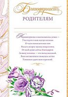 0.9-02-951 Благодарность родителям (МО)