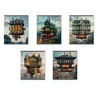 Тетрадь 36л. (клетка) EK "Flying House" 65655 асс.