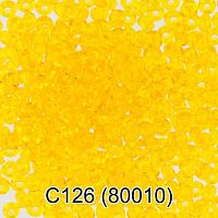 Бисер GAMMA круглый 3 10/0 2,3мм 5гр. 1-й сорт C126 жёлтый ( 80010 )