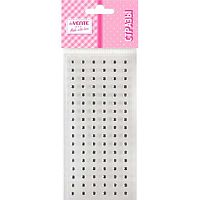 Стразы декор. самокл. deVENTE 8002584 серебристые,акрил.,3мм,102шт