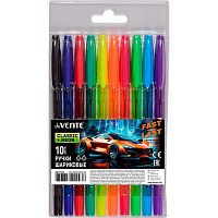 Набор шар. ручек 10цв. deVENTE "Fast Or Last" 5073521 п/прозр.корп.,0,7мм,блист.