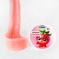 Лизун Слайм "Стекло" клубничный 50гр. 00-00512554