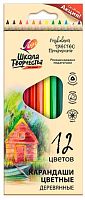 Карандаши 12цв. ЛУЧ "Школа творчества" 30С 1806-08 трёхгр.