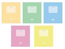 Тетрадь 18л. (кос.лин.) ПЗБФ "Новая однотонная тетрадь" 018398