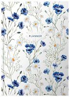 Ежедневник н/д А6  80л. LITE тв.обл. "Полевые цветы" DNBL-A6PC глянц.лам.,лин.