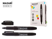Маркер перм. MAZARI "Harmony" M-5001B-71чёрный ,пулевидный,2мм